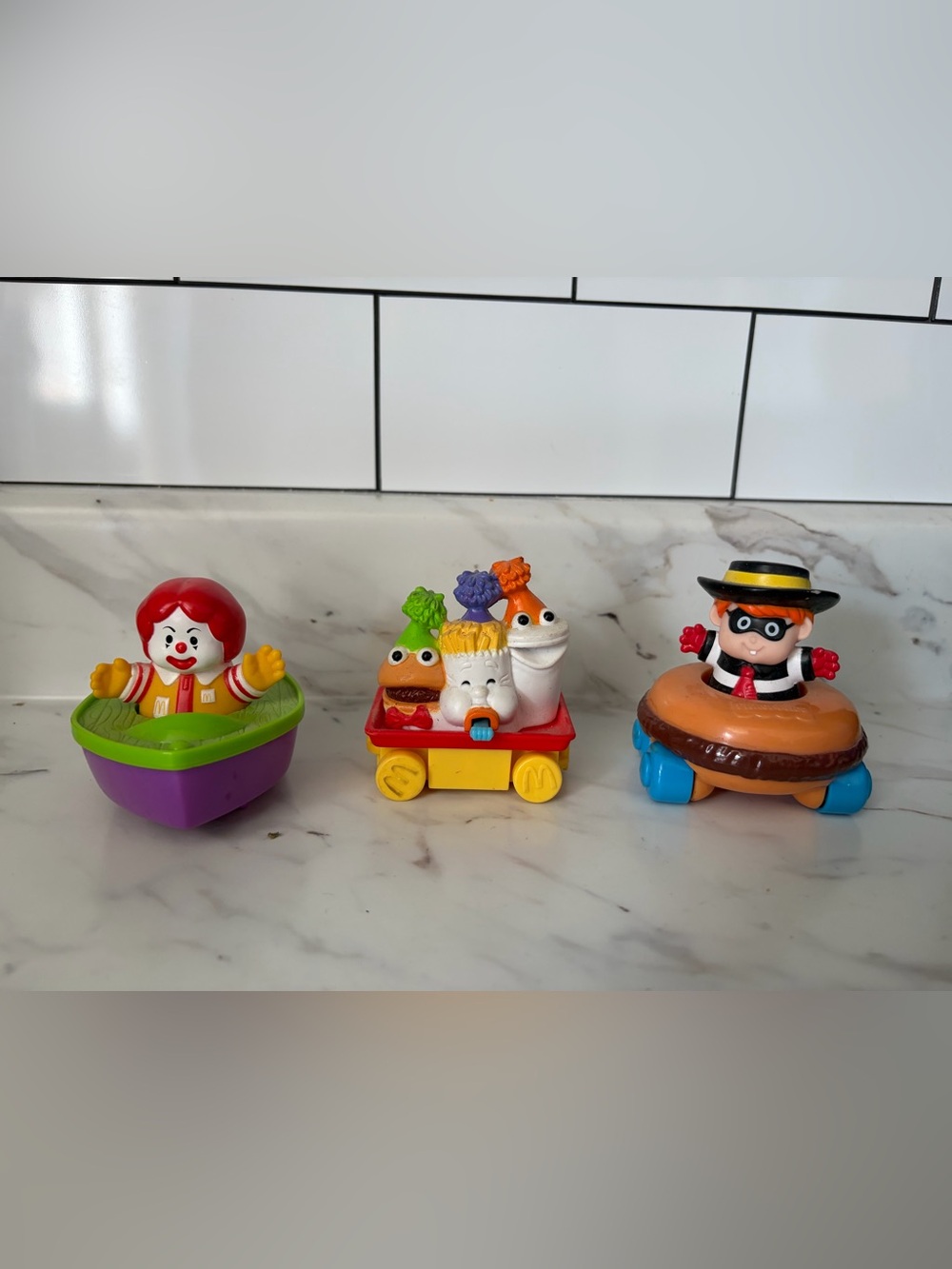 1994-1996 McDonald's Happy Meal & Fisher Price toys - set of 3
